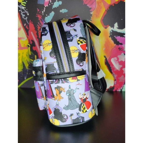 Loungefly  disney villans 3 piece set